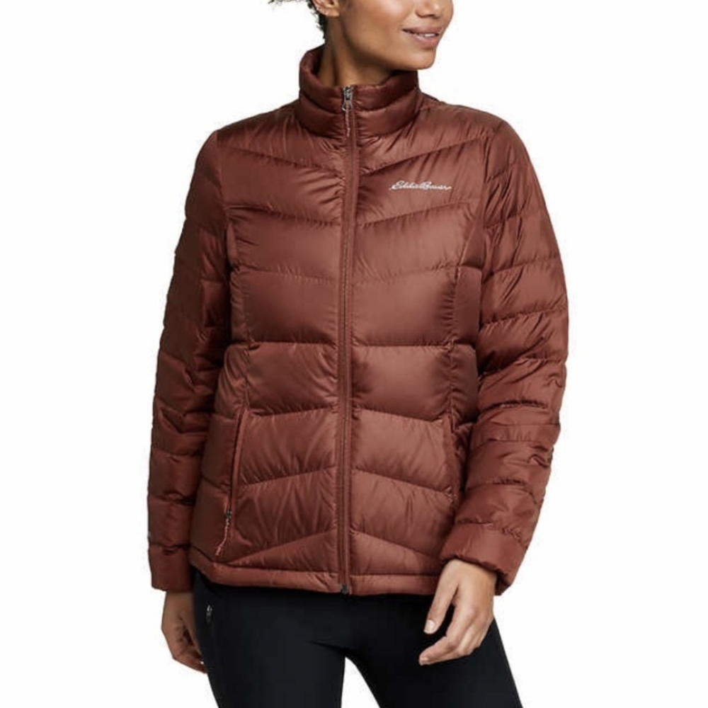 Eddie Bauer Ladies' Chevron Quilt Down Jacket